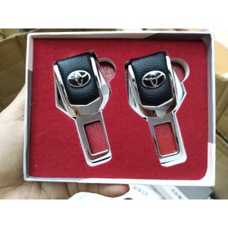Bộ 2 Chốt ngắt tiếng kêu, chốt cài Khóa dây an toàn Ô tô Toyota