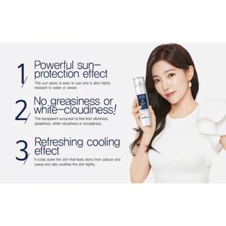 XỊT CHỐNG NẮNG WELLDERMA SUN PRAY SPF 50 PA +++