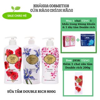 Sữa Tắm Double Rich Hương Hoa 800G giá sỉ