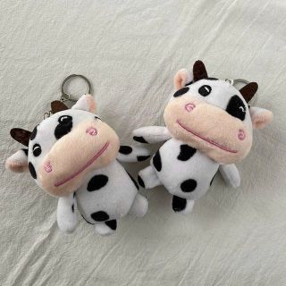 Móc chìa khoá bò sữa