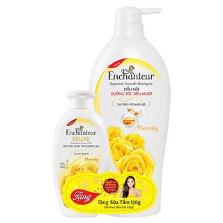 Dầu gội dưỡng tóc siêu mượt Enchanteur Charming 650G