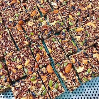Thanh gạo lứt rong biển, Thanh gạo lứt chà bông loại 1 siêu hạt, siêu chà bông