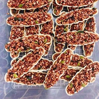 Bánh thuyền gạo lứt giòn tan healthy