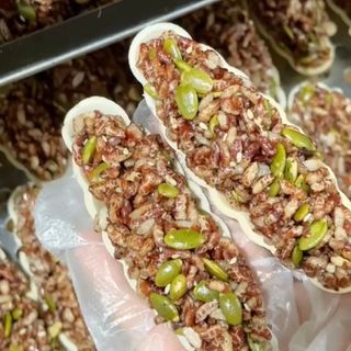 Bánh thuyền gạo lứt giòn tan healthy