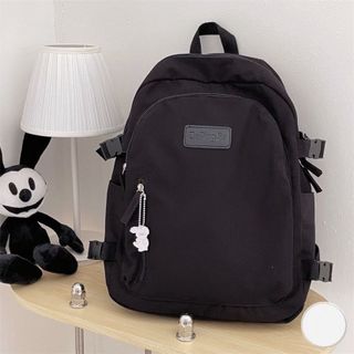 Balo đi học thời trang nam, nữ (Unisex) chống nước có ngăn đựng laptop ( balo khóa dọc)