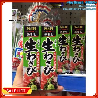 Mù tạt tươi S&B Wasabi 43g