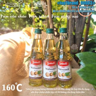 Dầu ăn dặm cho bé 6 tháng, dầu óc chó Đức Kunella