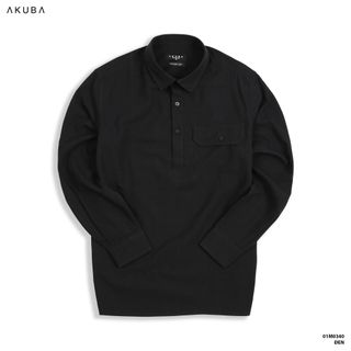 ÁO SƠ MI TAY DÀI KÈM AKUBA 01M0340