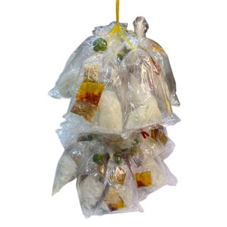 Rìa Bánh Tráng Phơi Sương Dẻo Trộn Muối Nhuyễn Kèm Sa Tế, Hành Tỏi Phi, Tắc Loại 1 Tây Ninh