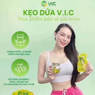 Kẹo dứa giảm cân vic plus