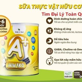Sữa Miwako A+ Cho Bé Từ 1 Tuổi Vị Vani 400g x 1 Hộp - Miwako Sài Gòn