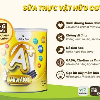 Sữa Miwako A+ Cho Bé Từ 1 Tuổi Vị Vani 400g x 1 Hộp - Miwako Sài Gòn