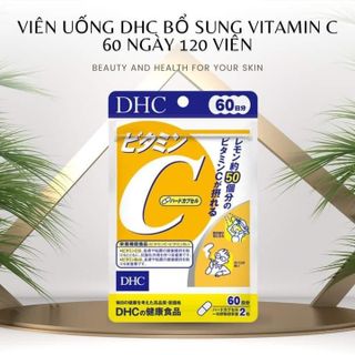 Viên Uống DHC Bổ Sung Vitamin C Gói 60 Viên 30 Ngày