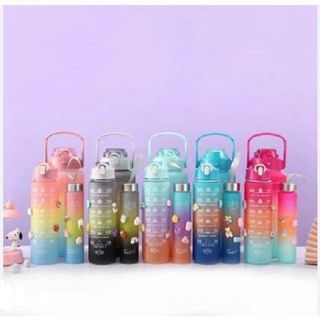 SET 3 BÌNH NƯỚC 2L,1L,300ML CÓ CHIA VẠCH