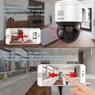 Camera IP SpeedDome 4MP HIKVISION DS-2DE3A404IW-DE/W giá sỉ