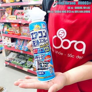 Bình xịt vệ sinh điều hòa Earth (máy lạnh) Nhật Bản 420ml