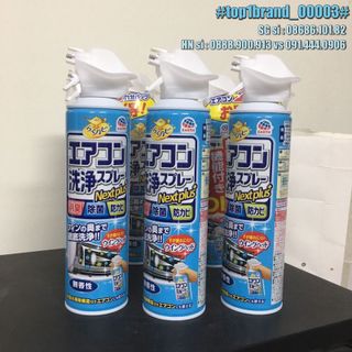 Bình xịt vệ sinh điều hòa Earth (máy lạnh) Nhật Bản 420ml