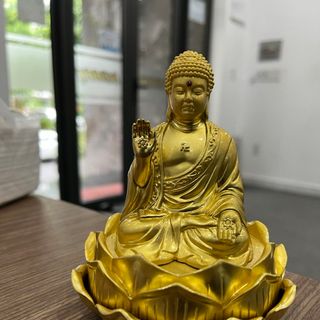 Tượng Phật Tổ Như Lai để taplo xe ô tô, để bàn