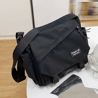 Túi Đeo Chéo Canvas Cỡ Lớn Thời Trang Hàn Quốc Học Sinh Sinh Viên - Ningning