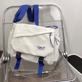 Túi Đeo Chéo Canvas Cỡ Lớn Thời Trang Hàn Quốc Học Sinh Sinh Viên - Ningning