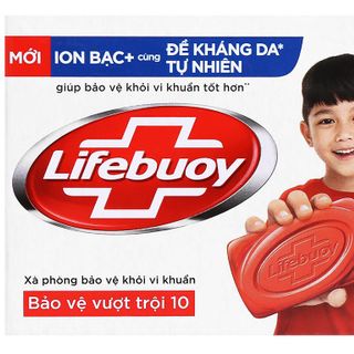 Xà Bông Lifebuoy Bảo Vệ Vượt Trội Khỏi Vi Khuẩn Màu Đỏ 90g Thùng 72 cục giá sỉ