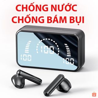 Tai Nghe Bluetooth S20 Vân Tay - Sạc Dự Phòng