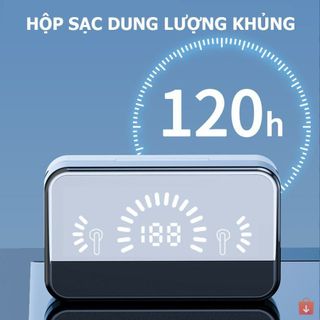 Tai Nghe Bluetooth S20 Vân Tay - Sạc Dự Phòng