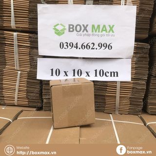 Hộp carton size 10x10x10