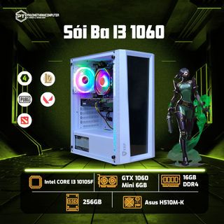 PC Gaming Sói Ba I3 1060