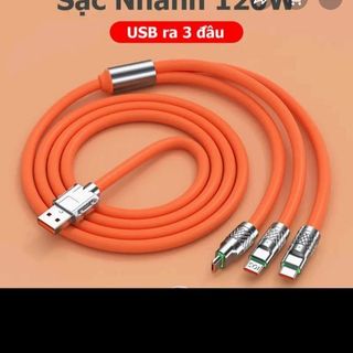 Dây sạc silicon sạc nhanh tiện ích