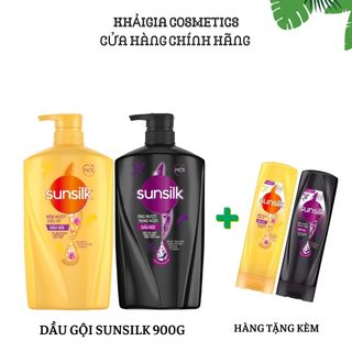 Dầu gội Sunsilk 900g làm sạch và mềm mượt tóc gấp 5 lần, cho mái tóc ngát hương suốt 48h giá sỉ