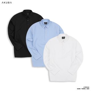 ÁO SƠ MI TAY DÀI AKUBA 01M0342