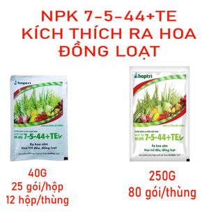 Phân bón lá hỗn hợp Hợp Trí HK NPK 7-5-44+TE (Gói 40g) giá sỉ