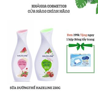 Sữa Dưỡng Thể Sáng Da Mềm Mịn HAZELINE Chính Hãng Công Ty Mẫu Mới 230g giá sỉ