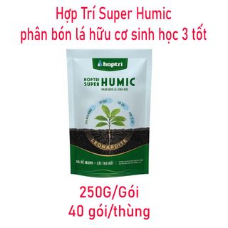 Super Humic - phân bón lá hữu cơ sinh học dạng hạt cao cấp (Gói 250g) giá sỉ