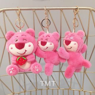 Móc khoá gấu dâu