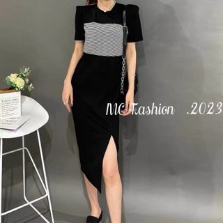 Đầm Quảng Châu chất liệu thun cotton cao cấp DR nhập khẩu độc quyền