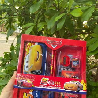 Bộ Dụng Cụ Học Tập 7 Món - Bộ Quà Tặng Học Tập Kích Thích Đam Mê Học Hình Ảnh Dễ Thương Tạo Động Lực