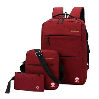 COMBO BA LÔ LAPTOP THỜI TRANG VÀ TÚI ĐEO CHÉO CÁ TÍNH HR242 - HARAS