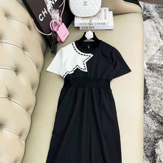 Đầm Quảng Châu Thun cotton DR nhập khẩu chuẩn siêu cấp