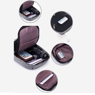 TÚI ĐEO CHÉO CHỐNG TRỘM CAO CẤP HR196 - HARAS