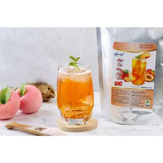 bột trà đào hòa tan uc chính hãng túi 1kg