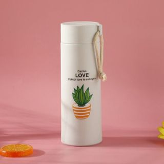 BÌNH CHAI NƯỚC THỦY TINH HÌNH XƯƠNG RỒNG B001- HARAS( GIAO MÀU NGẪU NHIÊN )