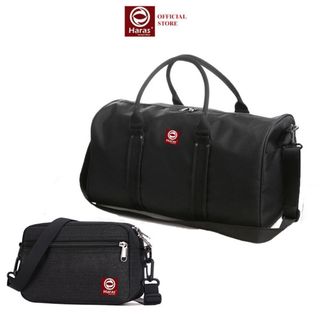 COMBO TÚI XÁCH DU LỊCH VÀ TÚI ĐEO CHÉO TIỆN ÍCH HR201HR276 - HARAS