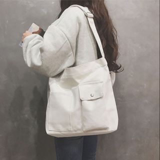 TÚI ĐEO CHÉO CANVAS THỜI TRANG HÀN QUỐC HRSLSL331 - HARAS