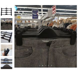 Móc kẹp nhựa quần có đệm treo quần jean 36cm