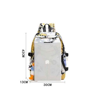 BALO HỌA TIẾT THỜI TRANG HÀN QUỐC NHIỀU NGĂN HR313 - HARAS (TẶNG KÈM MÓC KHÓA PHI HÀNH GIA)