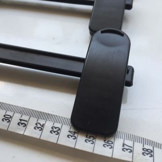 Móc kẹp nhựa quần có đệm treo quần jean 36cm