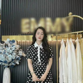 Đầm Quảng Châu DR chất liệu xô lụa nhập khẩu độc quyền