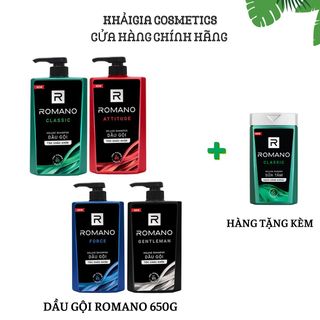 Dầu gội Romano 650G giá sỉ